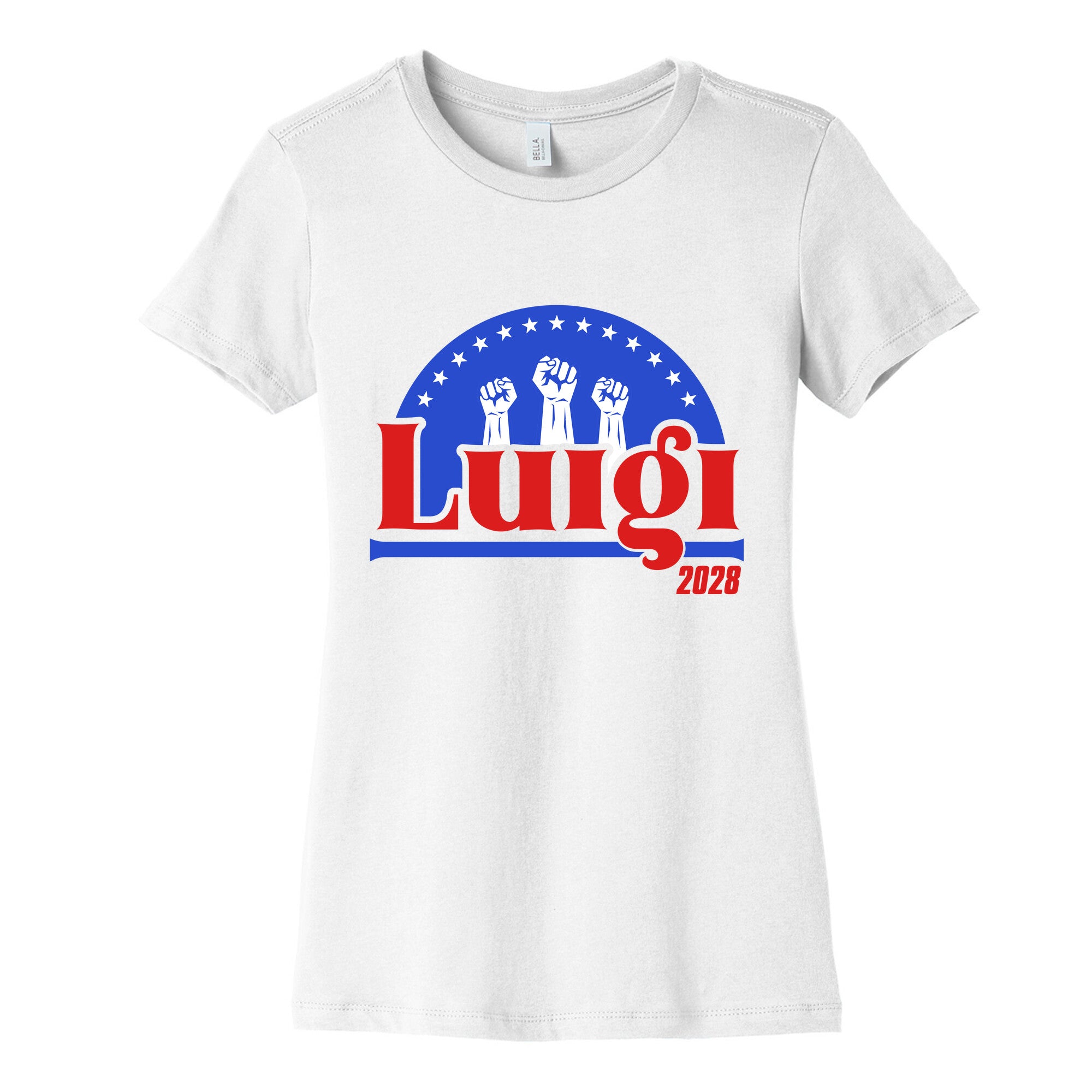 Luigi Mangione 2028 Womens Cotton Tee